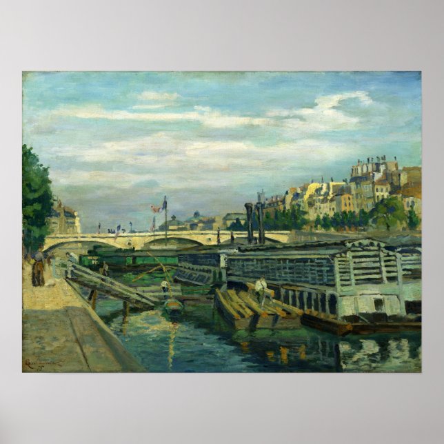 Poster Guillaumin - Le Pont De Louis Philippe (Devant)