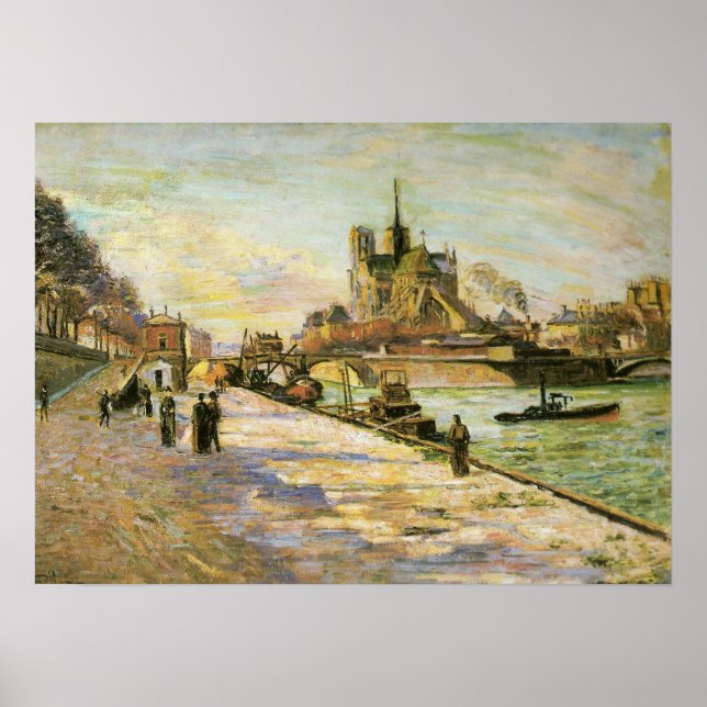 Poster Guillaumin - Notre Dame De Paris (Devant)