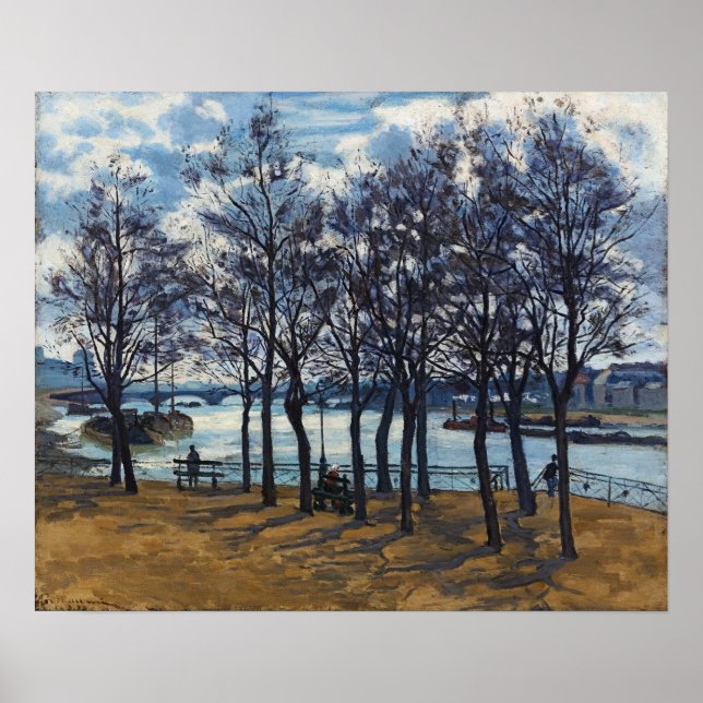 Poster Guillaumin - Quai De La Rapee (Devant)