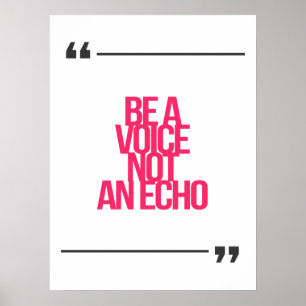 Poster Guillemets inspirants et motivants