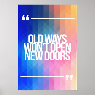 Poster Guillemets inspirants et motivants
