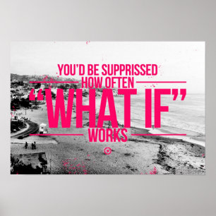 Poster Guillemets inspirants et motivants