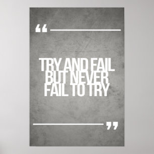 Poster Guillemets inspirants et motivants