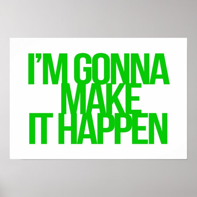 Poster Guillemets inspirants et motivants (Devant)