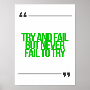 Poster Guillemets inspirants et motivants