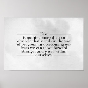 Poster Guillemets inspirants et motivants
