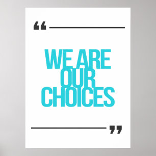 Poster Guillemets inspirants et motivants