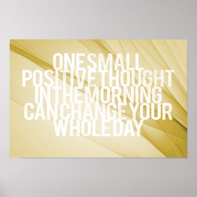 Poster Guillemets inspirants et motivants (Devant)