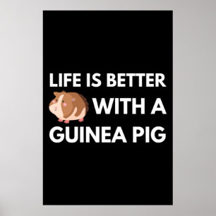 Poster Guinéen Pig Lover