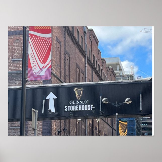 Poster Guinness Storehouse Dublin Irlande Europe (Devant)