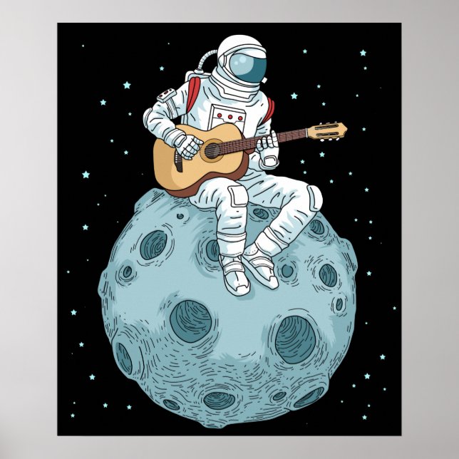 Poster Guitar Gift Kids Music Electric Basse Guitar (Devant)