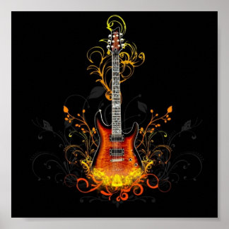 Poster Guitare