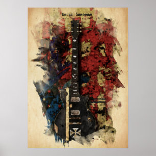 Poster Guitare