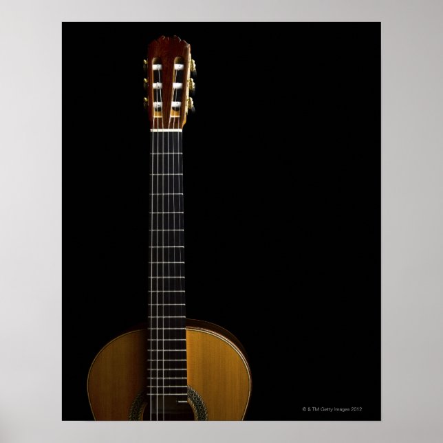 Poster Guitare acoustique 2 (Devant)