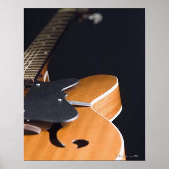 Poster Guitare acoustique 3 (Devant)