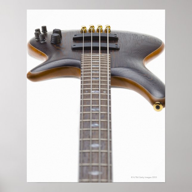 Poster Guitare basse électrique (Devant)