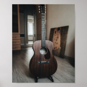 Poster Guitare de basse cool