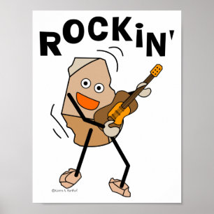 Poster Guitare de Rockin