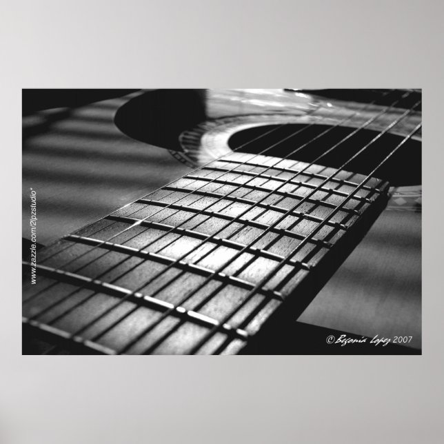 Poster Guitare espagnole 01 (Devant)
