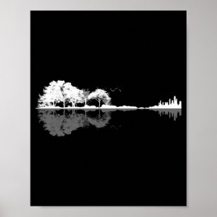 Poster Guitare naturelle