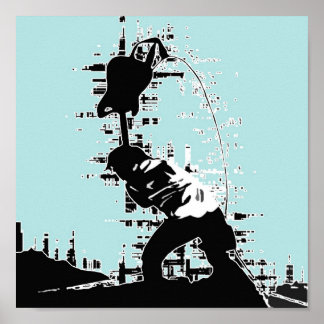 Poster Guitare Smash