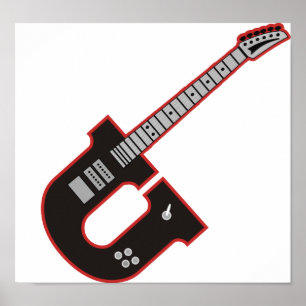 Poster Guitare U