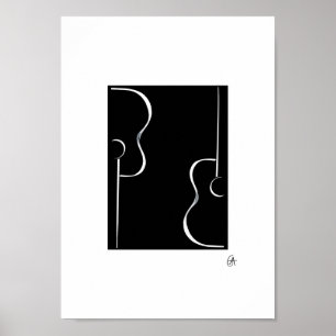 Poster Guitares