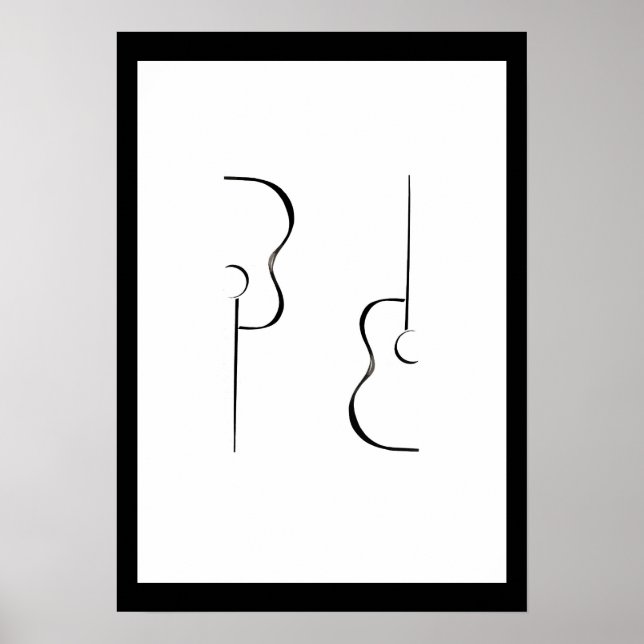 Poster Guitares (Devant)