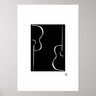 Poster Guitares