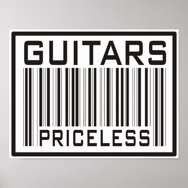 Poster Guitares sans prix (Devant)