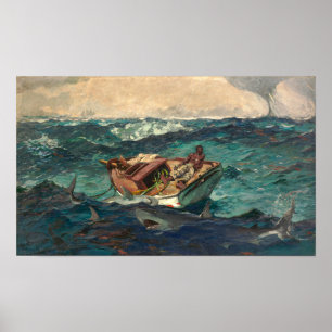 Poster Gulf Stream   Winslow Homer  