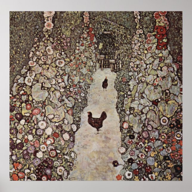 Poster Gustav Klimt (Devant)