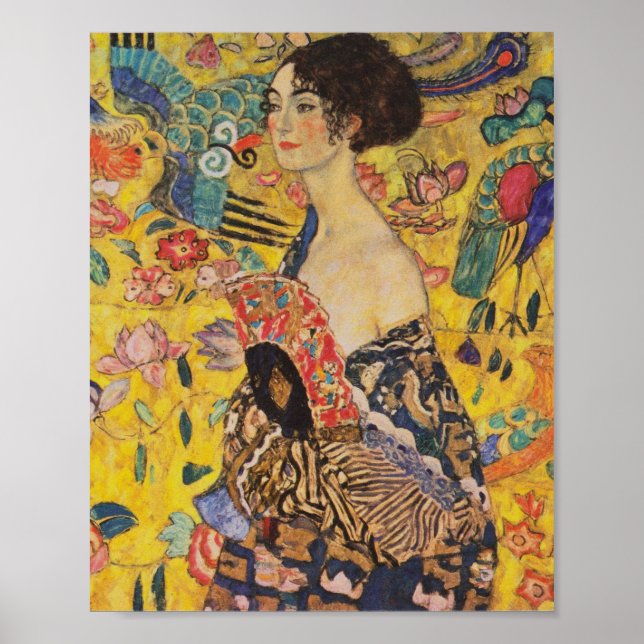 Poster Gustav Klimt (Devant)