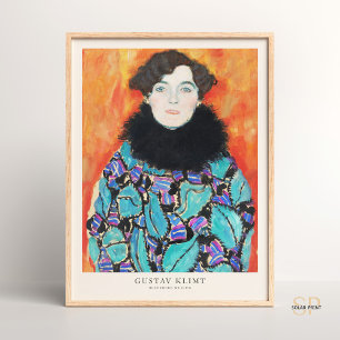 Poster Gustav Klimt Johanna Staude Peinture Art Print