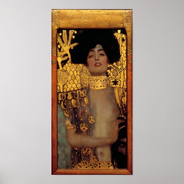 Poster Gustav Klimt Judith Et Le Chef D'Holofernes (Devant)