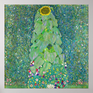 Poster Gustav Klimt - Le Tournesol