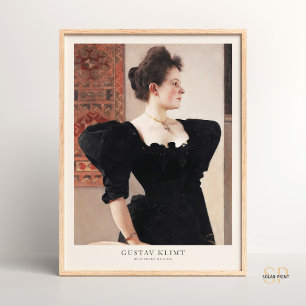 Poster Gustav Klimt Portrait de Marie Breunig Peinture