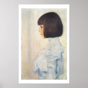 Poster Gustav Klimt Portrait d'Helene Klimt