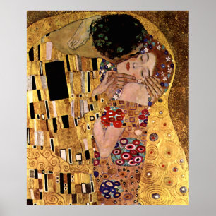 Poster Gustav Klimt : The Kiss