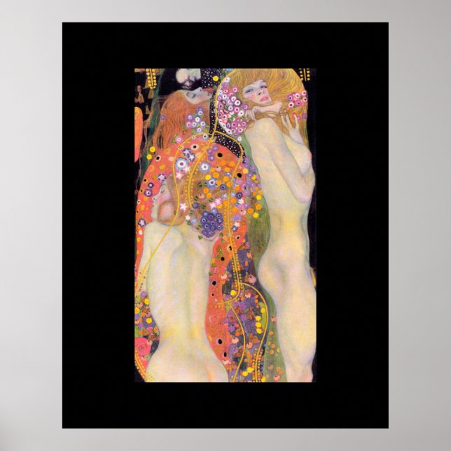 POSTER: GUSTAV KLIMT : WASSERSERSERPENTE II POSTER (Vorne)