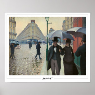 Poster Gustave Caillebotte Beaux-Arts #179
