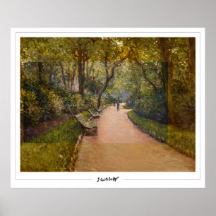 Poster Gustave Caillebotte Beaux-Arts #74