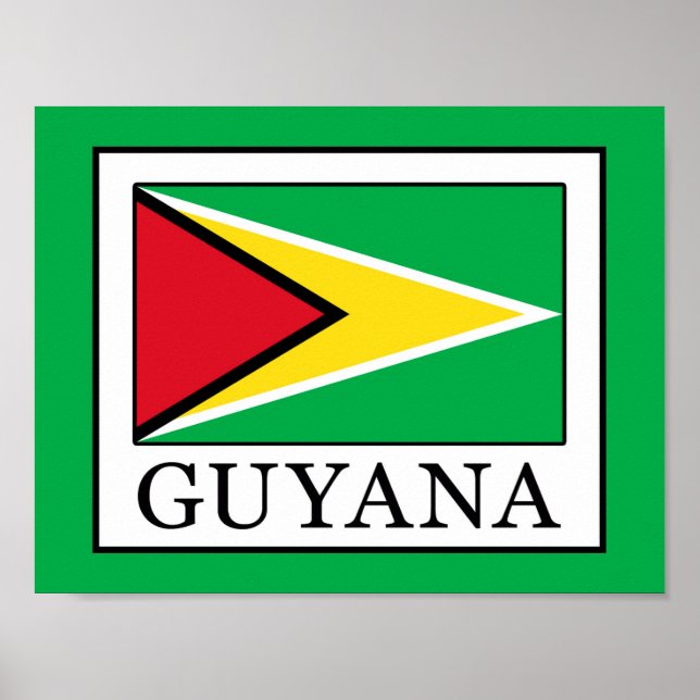 Poster Guyana (Devant)