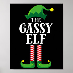 Poster Gy Elf Matching Famille Groupe Noël