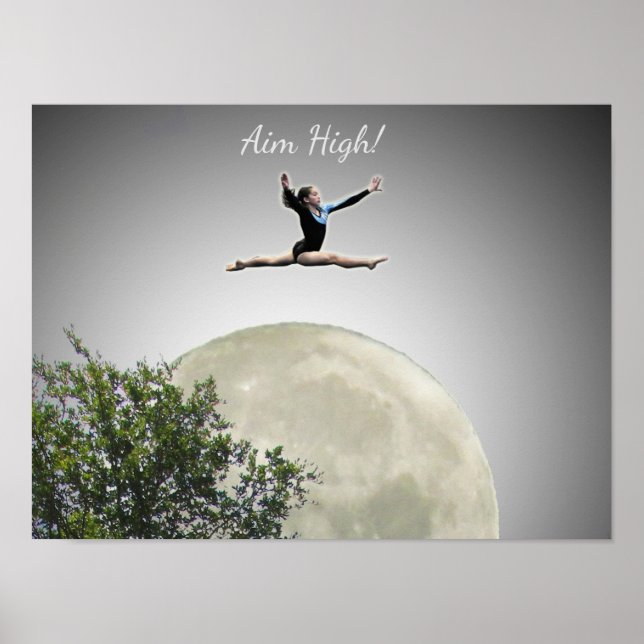 Poster - Gymnaste Aim High (Devant)