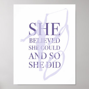 Poster Gymnastique