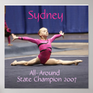 Poster Gymnastique