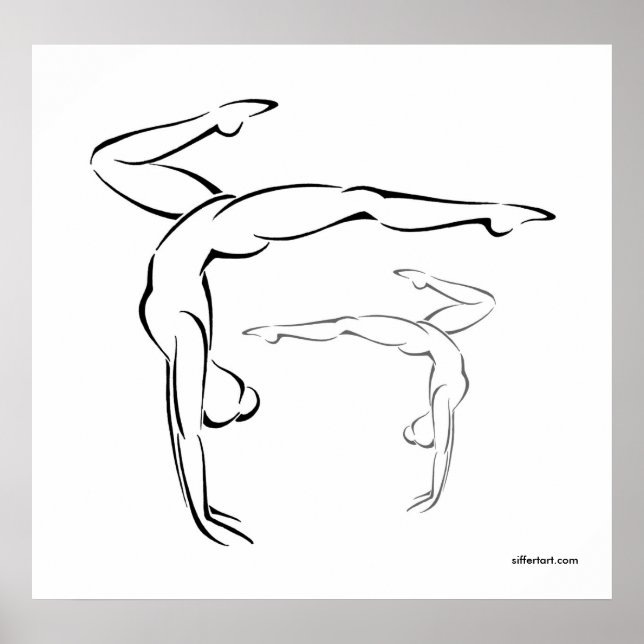 Poster Gymnastique II (Devant)