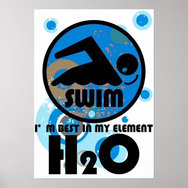 POSTER H2O_SWIMMER (Devant)