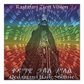Poster H.I.M. Haile Selassie I : Lumière du monde